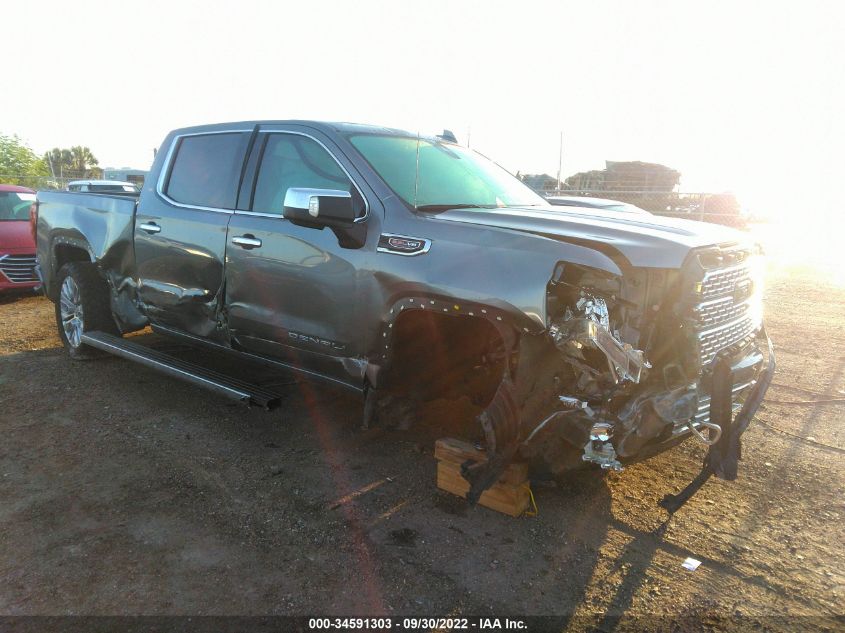 2021 GMC SIERRA 1500 DENALI VIN: 3GTU9FEL6MG166473