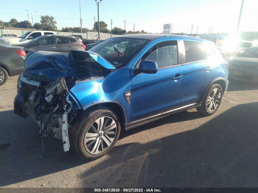 2021 MITSUBISHI OUTLANDER SPORT ES/LE/BE/S VIN: JA4APUAU9MU027442