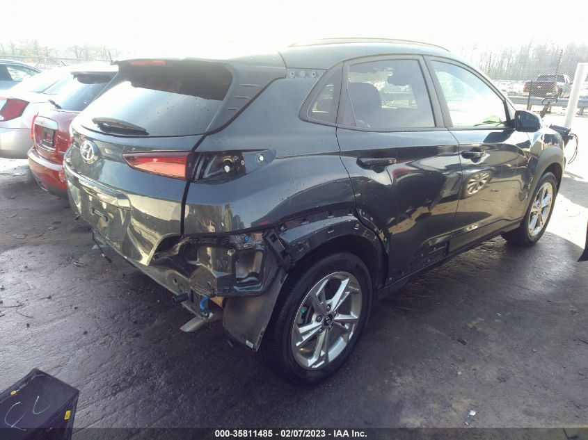 2022 HYUNDAI KONA SEL VIN: KM8K62AB3NU865172