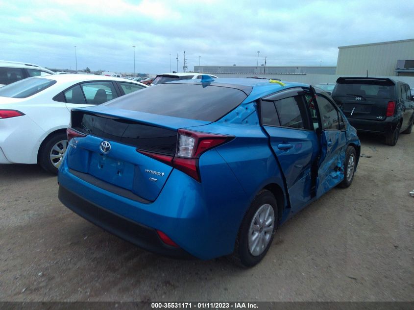 2022 TOYOTA PRIUS L VIN: JTDKAMFU3N3172018