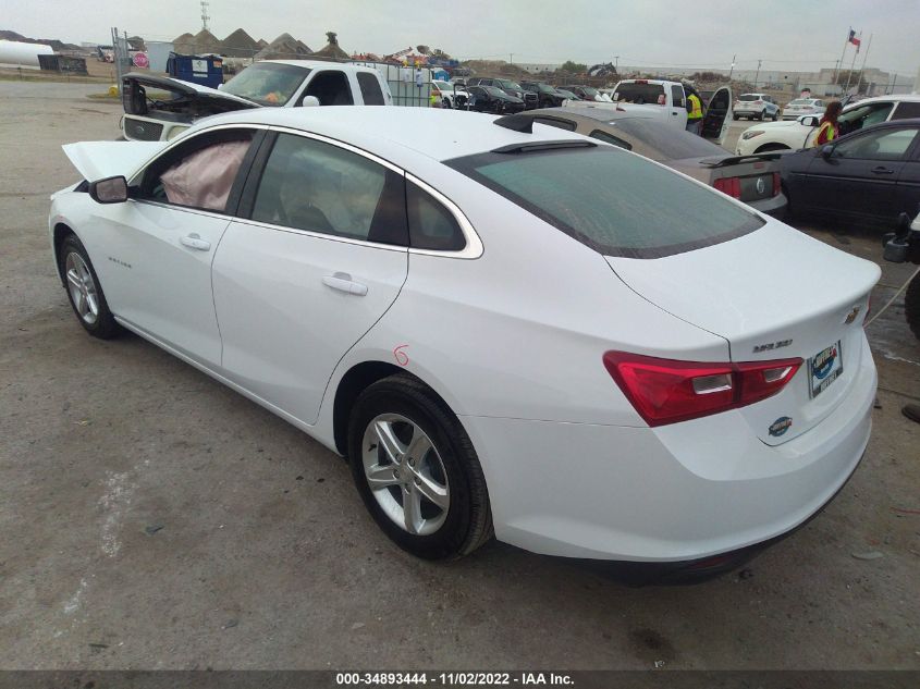 2022 CHEVROLET MALIBU LS VIN: 1G1ZB5ST4NF208045