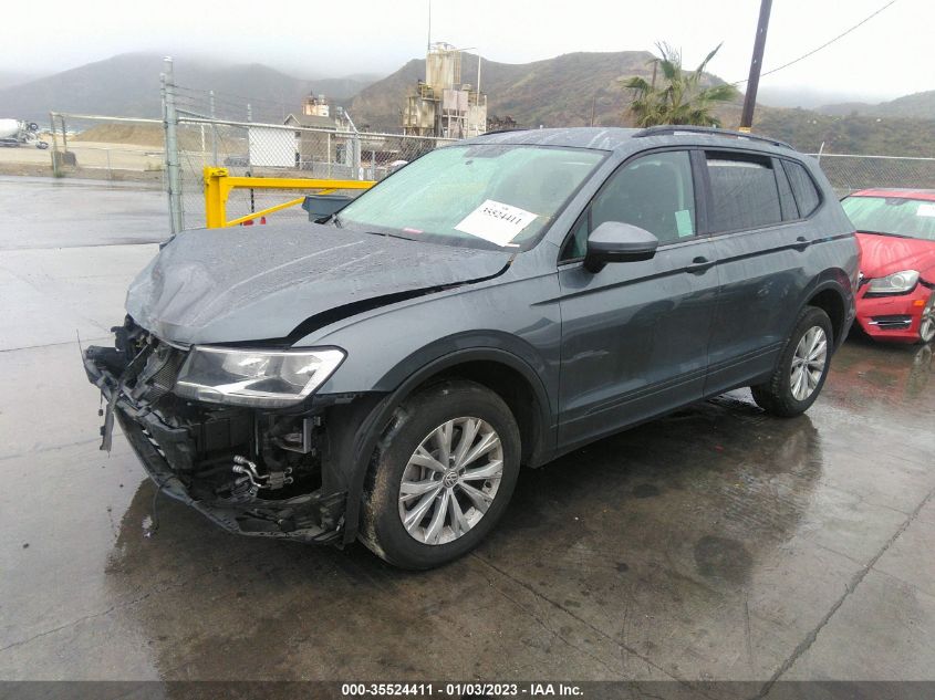 2020 VOLKSWAGEN TIGUAN S VIN: 3VV1B7AX4LM167404