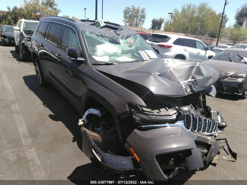 2022 JEEP GRAND CHEROKEE L LIMITED VIN: 1C4RJKBG2N8506366