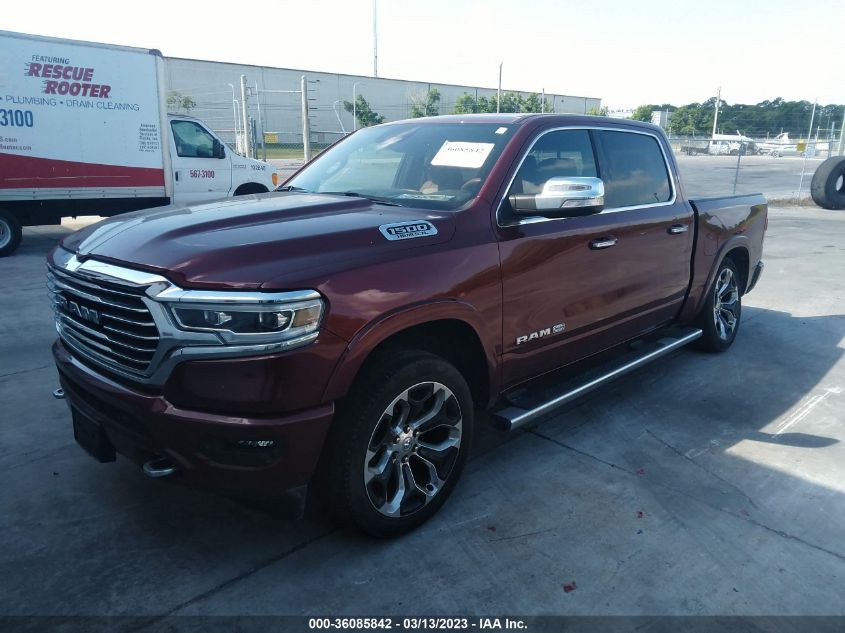 2022 RAM 1500 LIMITED LONGHORN VIN: 1C6SRFKT2NN195187