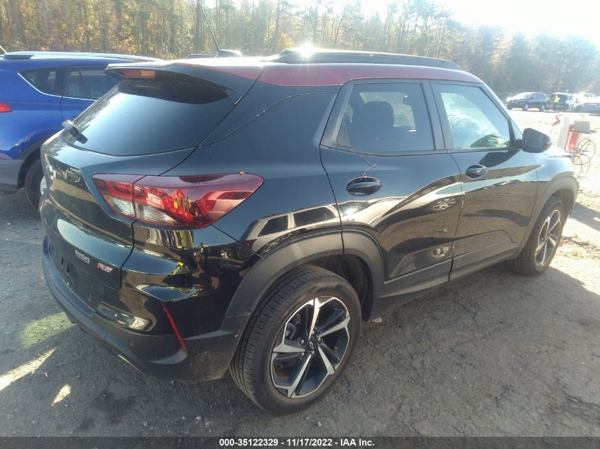 2021 CHEVROLET TRAILBLAZER RS VIN: KL79MTSL7MB096298