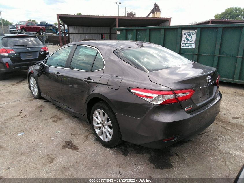 2020 TOYOTA CAMRY LE VIN: 4T1C11AK1LU358281