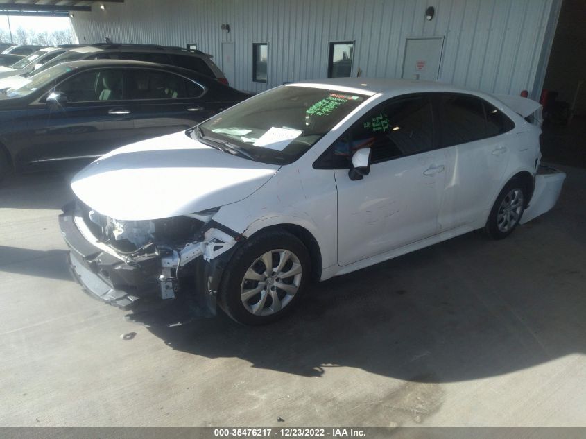 2020 TOYOTA COROLLA LE VIN: 5YFEPRAEXLP103324