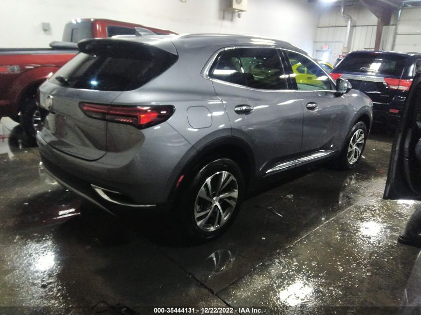 2021 BUICK ENVISION ESSENCE VIN: LRBFZPR46MD100499