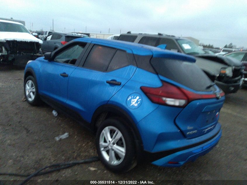 2022 NISSAN KICKS S VIN: 3N1CP5BVXNL513185