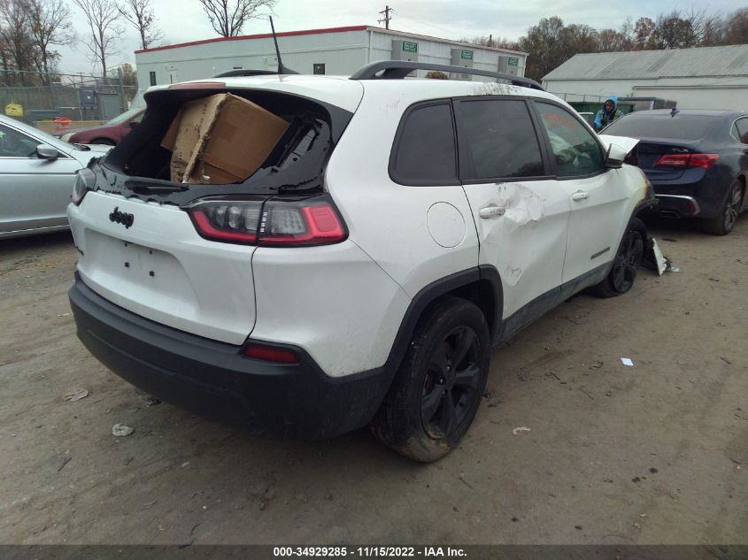 2021 JEEP CHEROKEE ALTITUDE VIN: 1C4PJMLB9MD105179