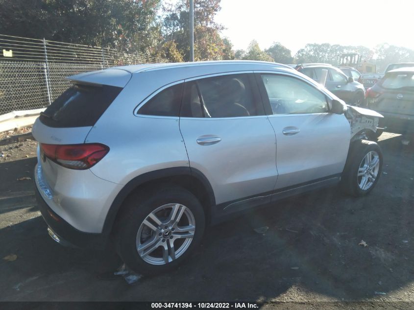 2021 MERCEDES-BENZ GLA GLA 250 VIN: W1N4N4HB0MJ186535
