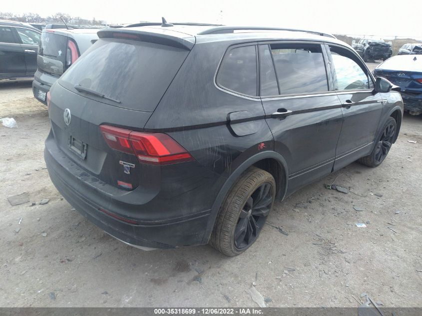 2021 VOLKSWAGEN TIGUAN SE/SE R-LINE BLACK/SEL VIN: 3VV2B7AX2MM102797