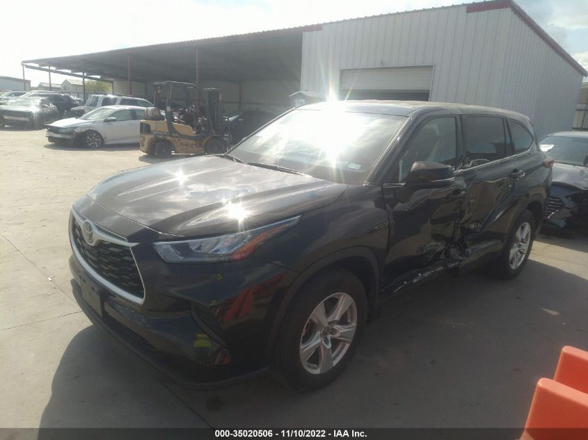 2020 TOYOTA HIGHLANDER L VIN: 5TDCZRAH4LS019924