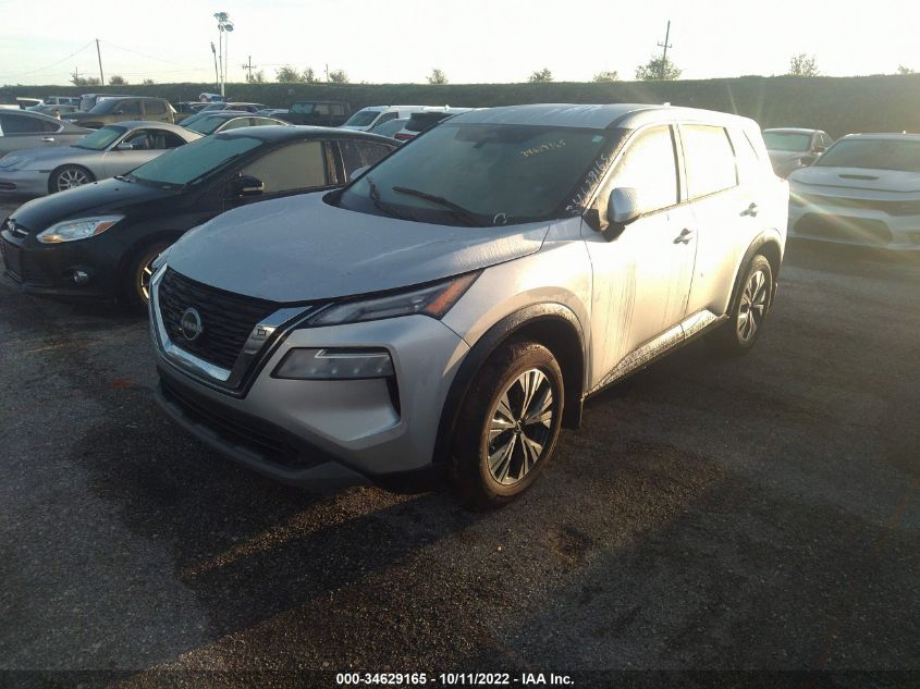 2022 NISSAN ROGUE SV VIN: 5N1BT3BA6NC677255