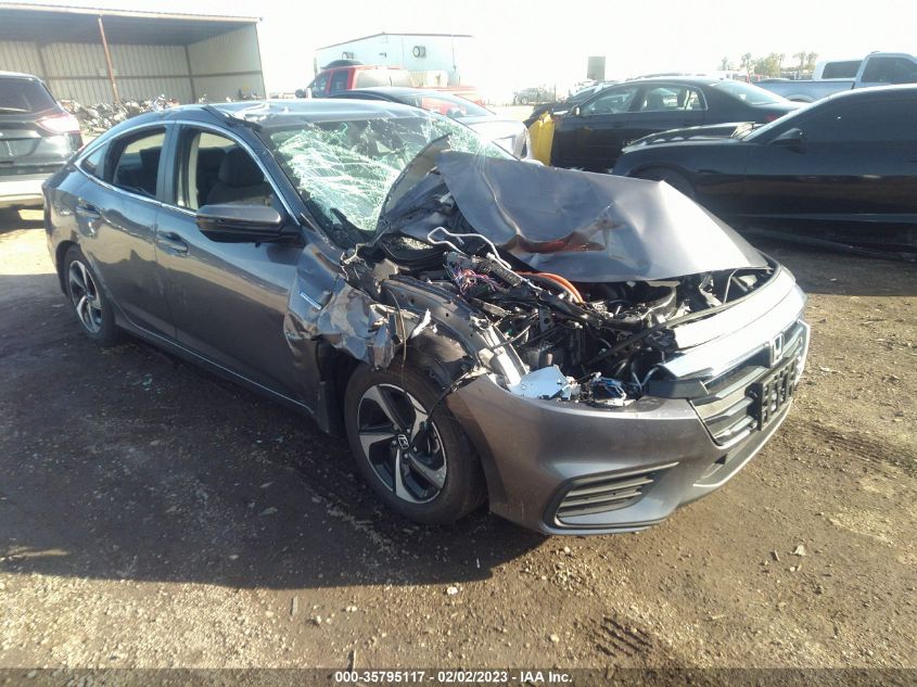 2022 HONDA INSIGHT EX VIN: 19XZE4F54NE014114