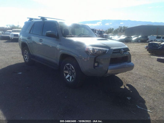 2022 TOYOTA 4RUNNER TRD OFF ROAD VIN: JTEPU5JR9N6024004