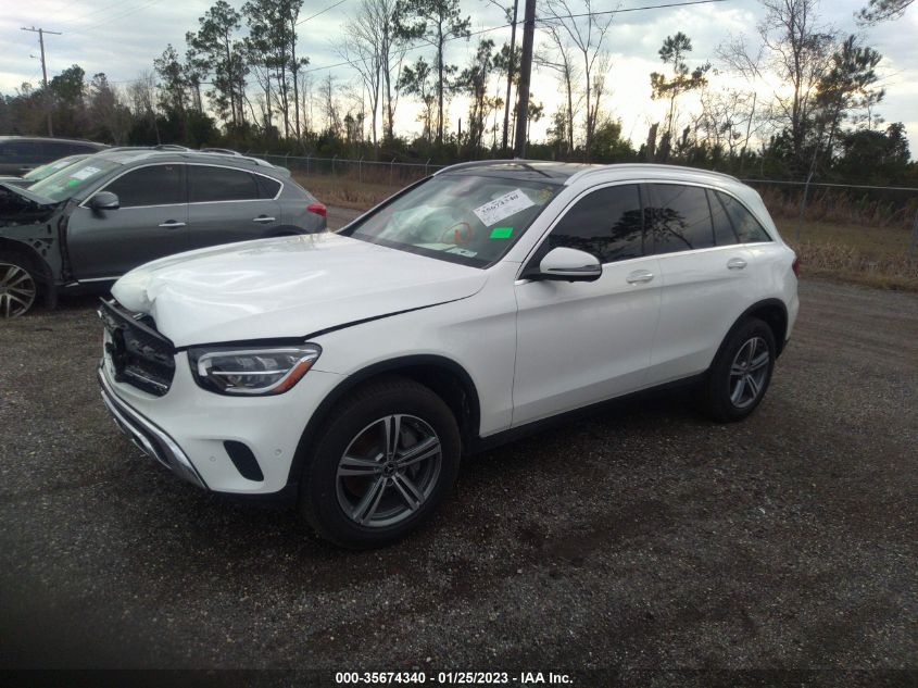 2022 MERCEDES-BENZ GLC GLC 300 VIN: W1N0G8DB1NV392849