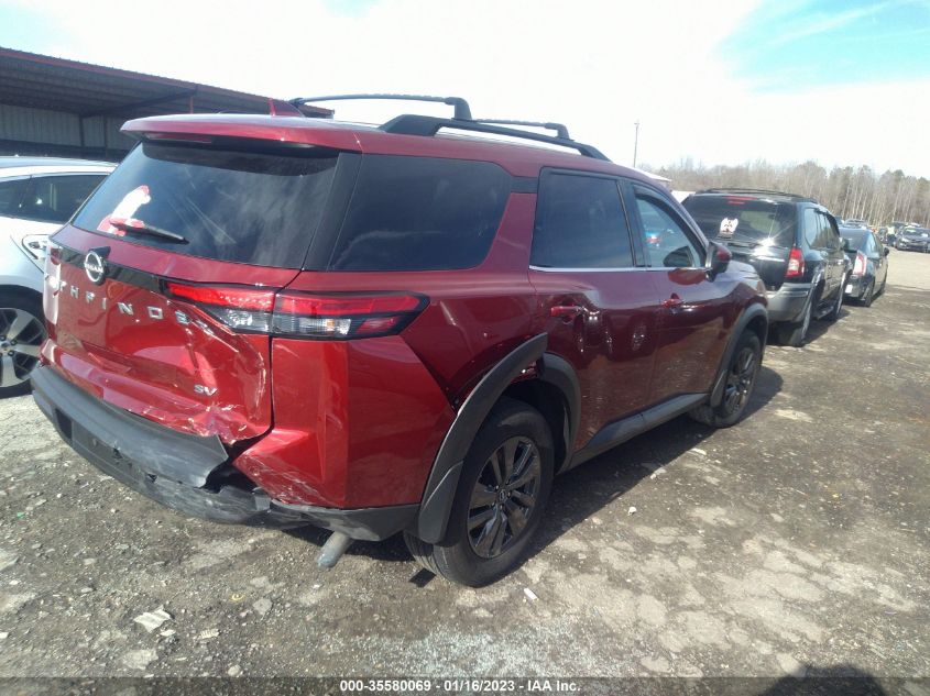 2022 NISSAN PATHFINDER SV VIN: 5N1DR3BA1NC240027