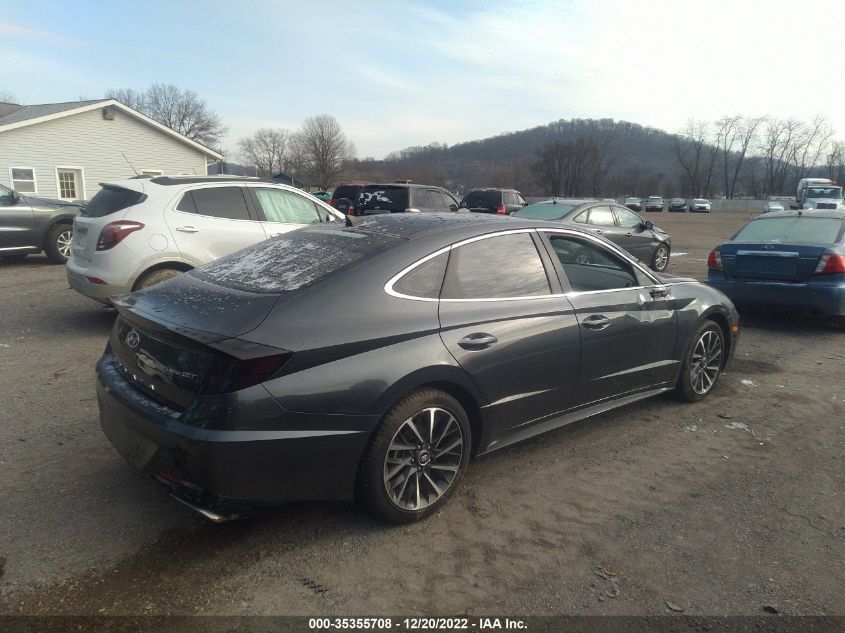 2022 HYUNDAI SONATA LIMITED VIN: KMHL34J28NA183141