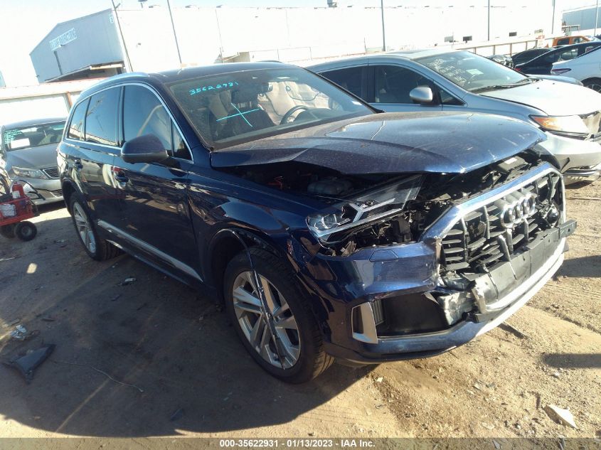 2021 AUDI Q7 PREMIUM PLUS VIN: WA1LXAF71MD017613