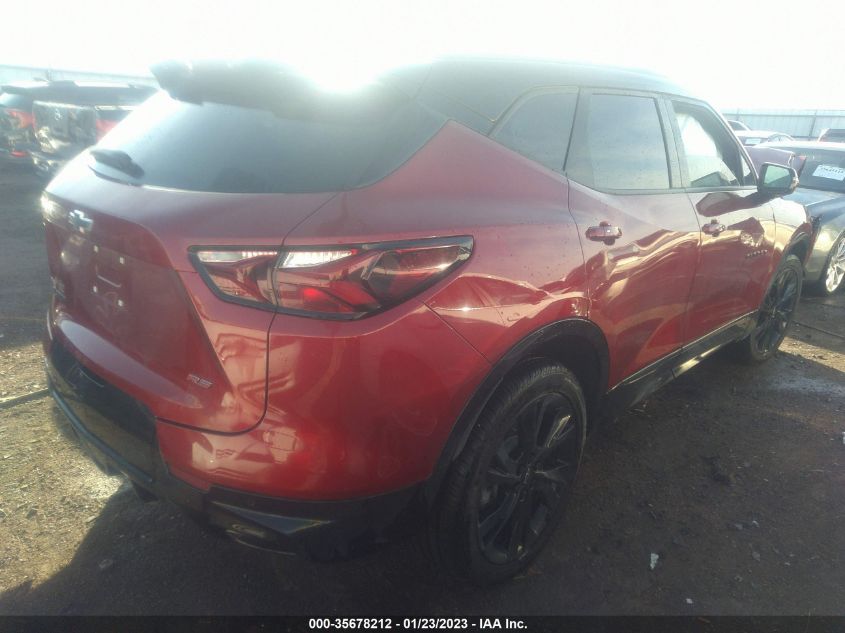 2022 CHEVROLET BLAZER RS VIN: 3GNKBERS6NS155924