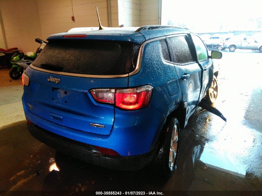 2022 JEEP COMPASS LATITUDE VIN: 3C4NJDBB8NT127792