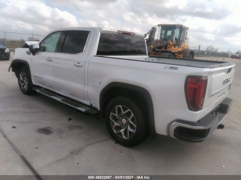 2022 GMC SIERRA 1500 SLT VIN: 3GTUUDED9NG677463
