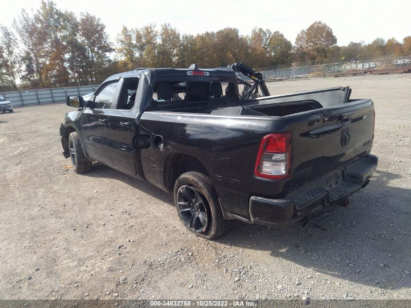 2021 RAM 1500 BIG HORN VIN: 1C6SRFBT9MN653127