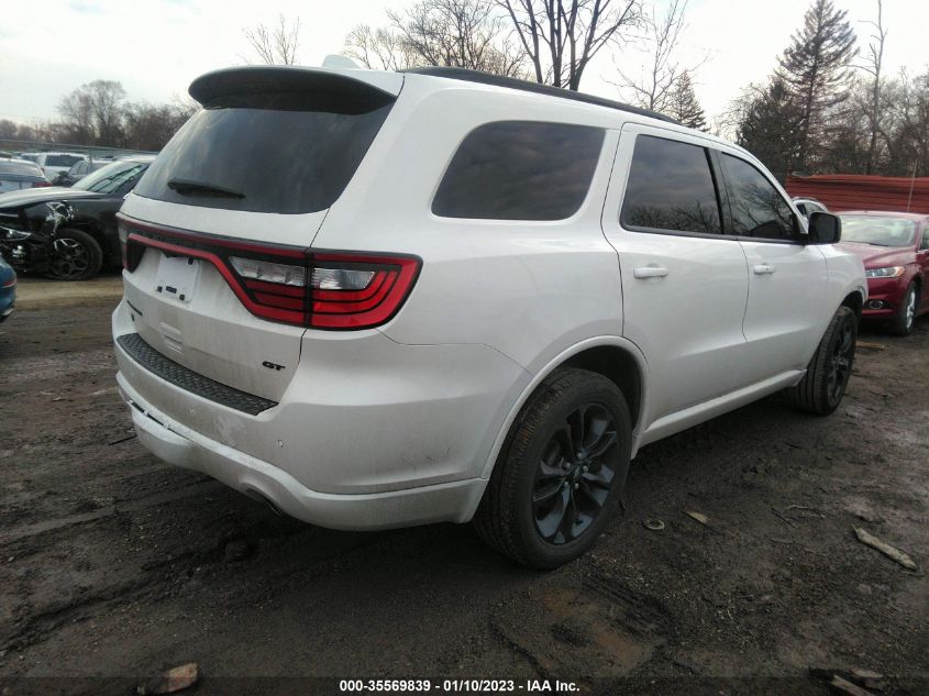 2021 DODGE DURANGO GT PLUS VIN: 1C4RDJDG7MC689550