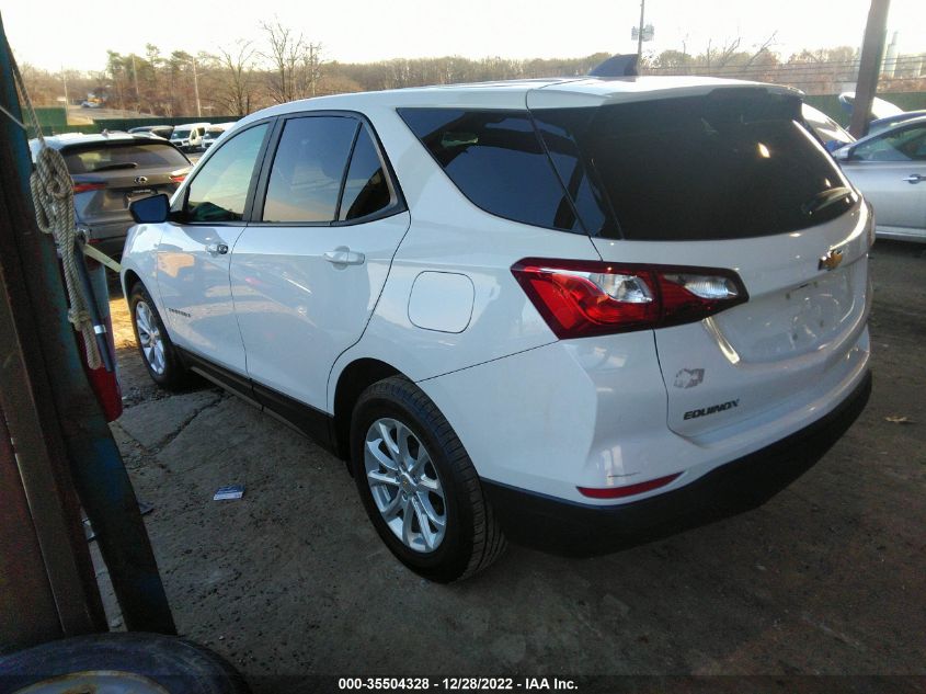 2020 CHEVROLET EQUINOX LS VIN: 2GNAXHEV6L6101162