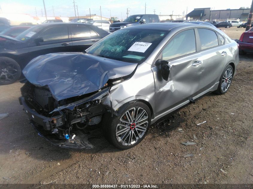 2022 KIA FORTE GT VIN: 3KPF44AC4NE431924