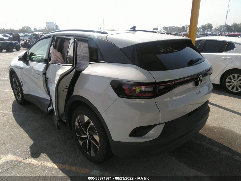 2021 VOLKSWAGEN ID.4 PRO S VIN: WVGTMPE28MP041456