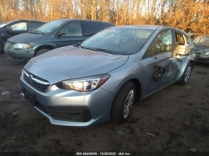 2022 SUBARU IMPREZA VIN: 4S3GTAB66N3701256