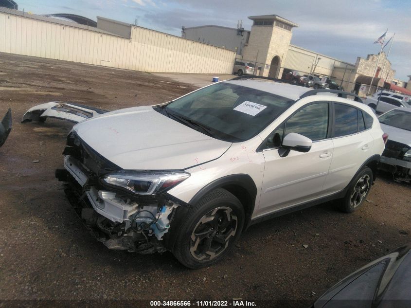 2021 SUBARU CROSSTREK LIMITED VIN: JF2GTHMC7M8346256