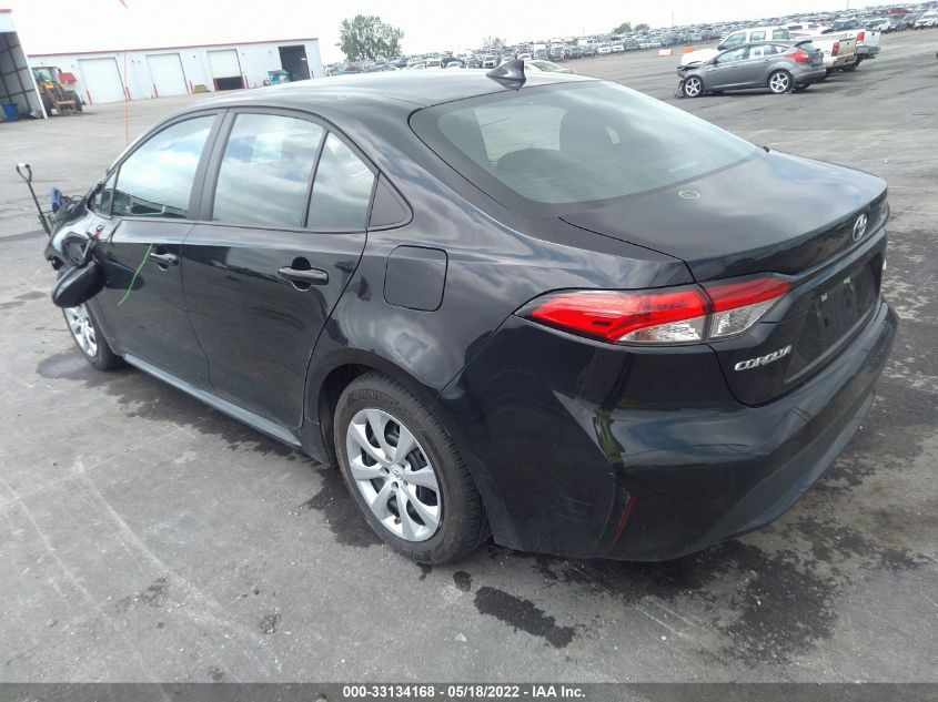 2021 TOYOTA COROLLA LE VIN: 5YFEPMAE2MP171265