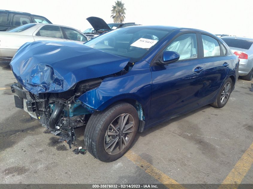 2022 KIA FORTE LXS VIN: 3KPF24AD2NE496883