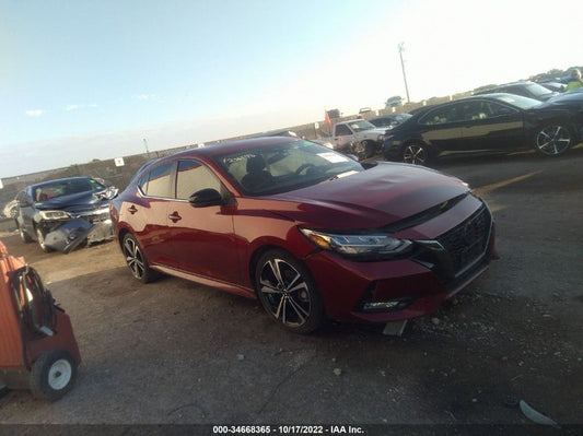 2021 NISSAN SENTRA SR VIN: 3N1AB8DV3MY244128