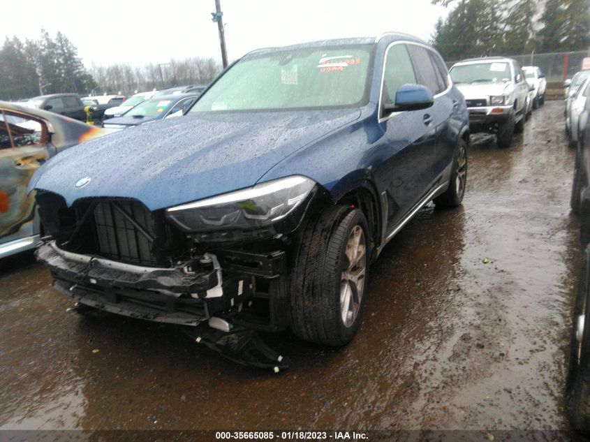2021 BMW X5 XDRIVE40I VIN: 5UXCR6C04M9F36020