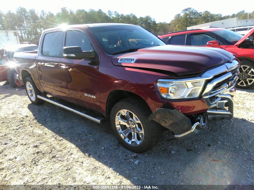 2021 RAM 1500 BIG HORN VIN: 1C6SRFFT2MN704686