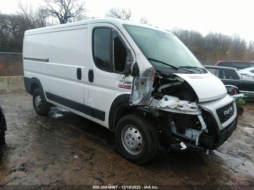 2022 RAM PROMASTER CARGO VAN VIN: 3C6LRVAGXNE110006