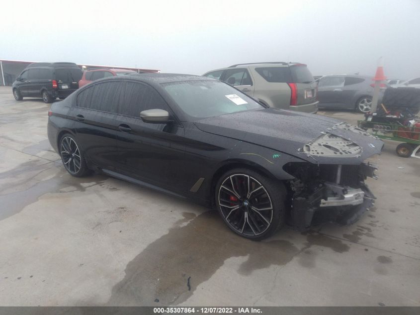 2021 BMW 5 SERIES M550I XDRIVE VIN: WBA13BK06MCF82114