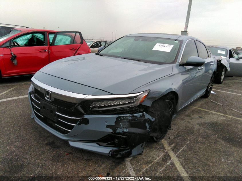 2021 HONDA ACCORD SEDAN TOURING VIN: 1HGCV2F91MA008464