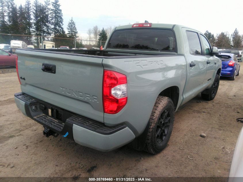 2021 TOYOTA TUNDRA 4WD SR5/TRD PRO VIN: 5TFDY5F18MX979688