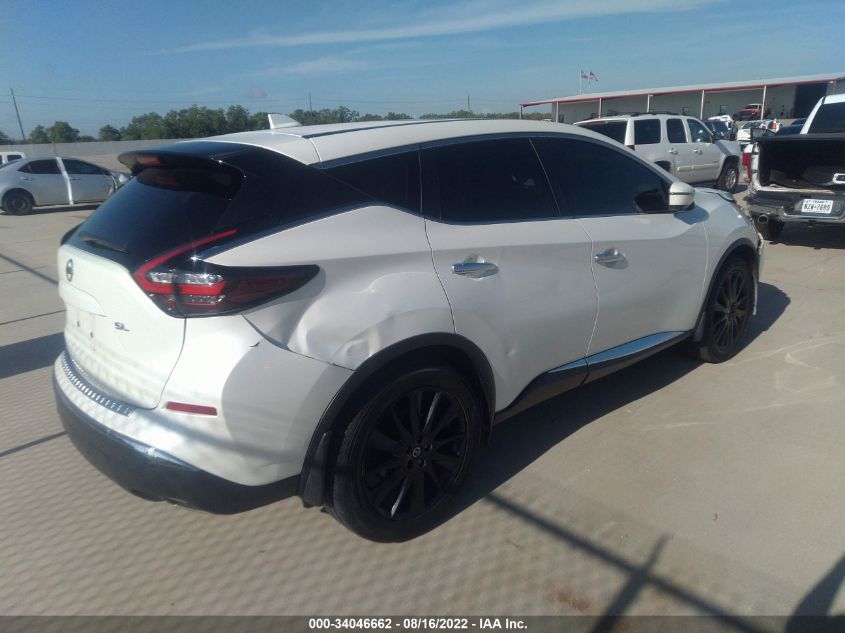 2021 NISSAN MURANO SL VIN: 5N1AZ2CJ9MC123127