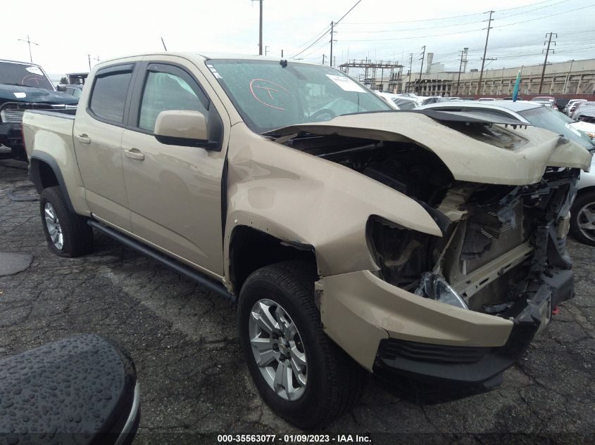 2021 CHEVROLET COLORADO 4WD ZR2 VIN: 1GCGTEEN2M1245521