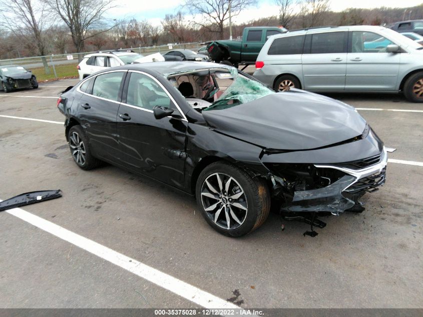 2022 CHEVROLET MALIBU RS VIN: 1G1ZG5ST9NF195973