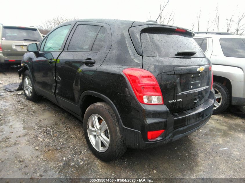 2021 CHEVROLET TRAX LS VIN: KL7CJNSB2MB350095