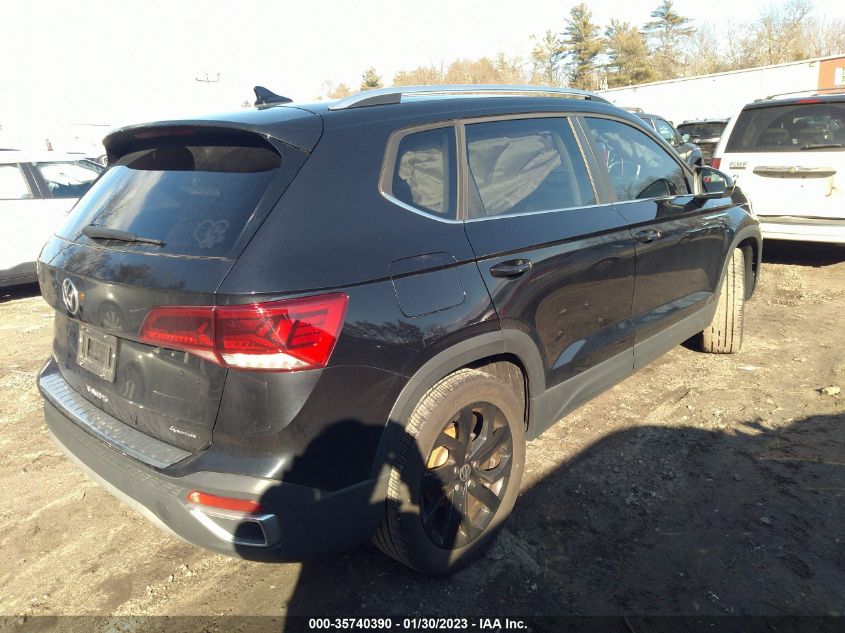 2022 VOLKSWAGEN TAOS SE VIN: 3VVLX7B21NM019808