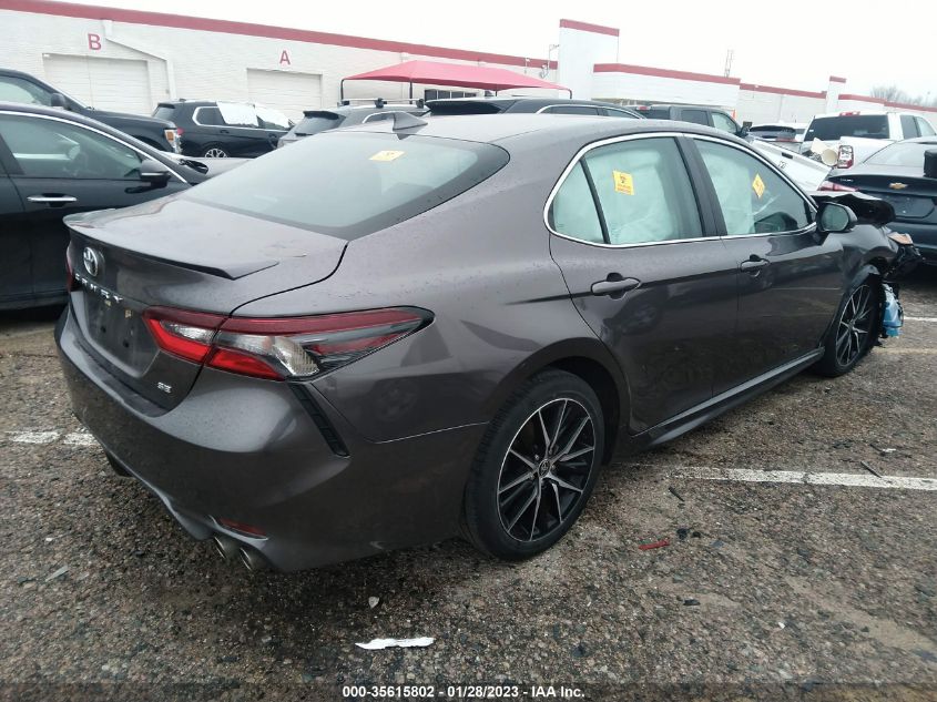 2022 TOYOTA CAMRY SE VIN: 4T1G11AK6NU650349