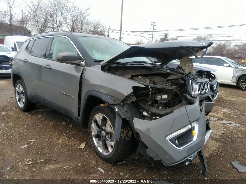 2020 JEEP COMPASS LIMITED VIN: 3C4NJDCB4LT160820